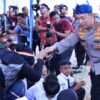 Kapolri Resmikan Jembatan Merah Putih Presisi di Lebak