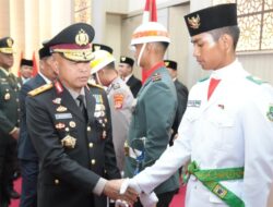 Kapolda Banten Kukuhkan Paskibraka 2026, Tekankan Disiplin dan Nasionalisme