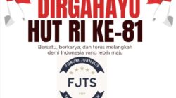 FJTS Tegaskan Pers Merdeka Bukan Bebas Bicara, tapi Berani Ungkap Fakta