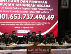 Nikel Diekspor Ilegal, Kejagung Ungkap Kerugian Negara Rp401,6 Miliar