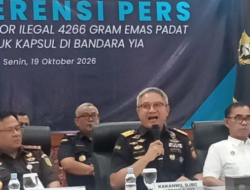 Bea Cukai Gagalkan Penyelundupan 4,2 Kilogram Emas ke Singapura di Bandara YIA