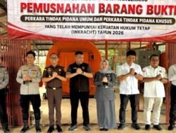 Kejari Tangerang Musnahkan 69 Kg Sabu!