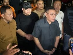 Wamen ATR/BPN Tinjau Kebakaran Kantor BPN Karawang