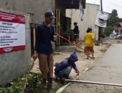 Desa Kali Suren Betonisasi Jalan, Anggaran Bankeu 2026 Capai Rp512 Juta